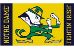 [University of Notre Dame Leprechaun Flag]