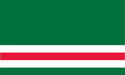 [Chechen-Ichkeria Republic, Russia Flag]