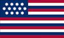 [U.S. 13 Star Franklin & Adams Flag]