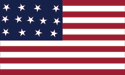 [U.S. 13 Star Ft. Independence Flag]