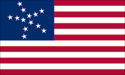 [U.S. 13 Star Starfish Flag]