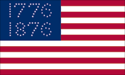 [U.S. Centennial (1876) Flag]