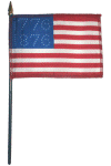 U.S. Centennial Desk Flag