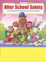 After School Safety educational coloring book