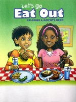 Let's Go Eat Out educational coloring book