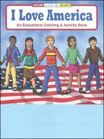 I Love America educational coloring book