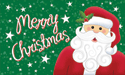 [Merry Christmas Santa Flag]