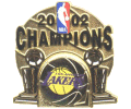 [2002 NBA Champs Pin]