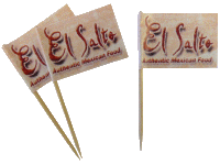 Custom Toothpick Flag