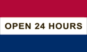 [Open 24 Hours Flag]