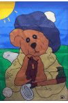 [Boyd's Bear Banner - Sebastian the Golfer]