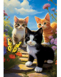 [Kittens and Butterflies Banner]