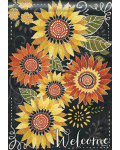 [Sunflower Chalkboard Banner]