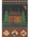 [Moonlit Cabin Banner]