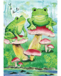 Frogs in the Woods Banner