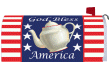 [Patriotic Tea Pot Mailbox Cover]