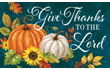 [Give Thanks Pumpkin Large Mailbox Cover]
