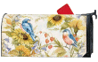 Bee Spring Bluebird Mailbox Cover