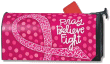 [Think Pink Mailbox Cover]