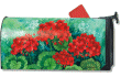 Scarlet Geraniums Mailbox Cover