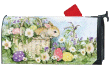 Easter Bunny Basket Mailbox Cover