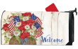 American Flags Mailbox Cover