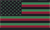 Afro USA Theme With Green Stars flag page