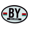 [Belarus Oval Reflective Decal]