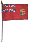 Canada 1868 Desk Flag
