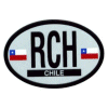 [Chile Oval Reflective Decal]