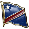 [Congo Democratic Flag Pin]