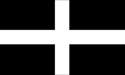 [Cornwall, England Flag]