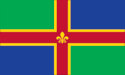 [Lincolnshire, England Flag]