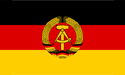 [East Germany Flag]