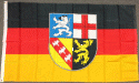 [Saarland, Germany Lt Poly Flag]