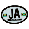 [Jamaica Oval Reflective Decal]
