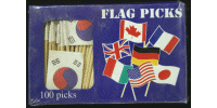 [South Korea Toothpick Flags]