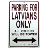 [Latvia Parking Sign]