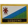 [Lesotho 1987 Flag with Word Patch]