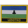 [Lesotho Flag with Word Patch]