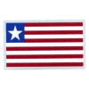 [Liberia Flag Reflective Decal]