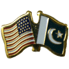 [U.S. & Pakistan Flag Pin]