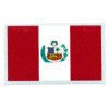 [Peru Flag Reflective Decal]