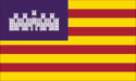 [Balearic Islands, Spain Flag]