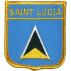 [Saint Lucia Shield Patch]