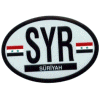 [Syria 2star Oval Reflective Decal]