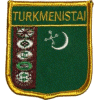 [Turkmenistan Shield Patch]