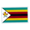 [Zimbabwe Flag Reflective Decal]