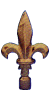 Fleur-de-Lis Ornament