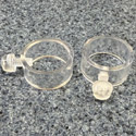 [Clear Rings for attaching flag to spinner pole]